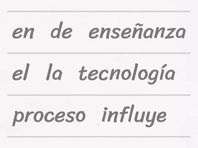 Didáctica tecnología