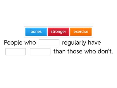 Skeletal System Responses 