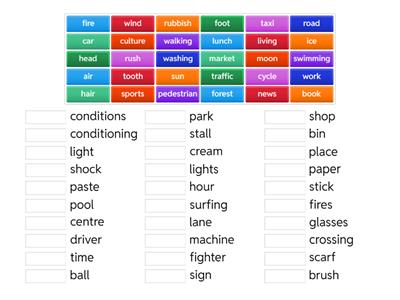 Compound Nouns 1