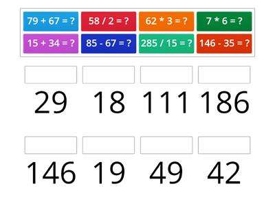 Operaciones Matemáticas