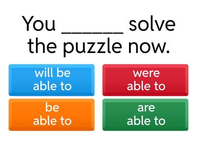 Uso de "to be able to" en diferentes tiempos verbales