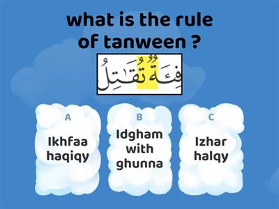  Tajweed rules till madd silah kubra