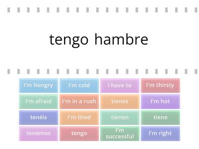 Tener Expressions