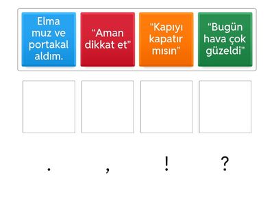 noktalama işaretleri 