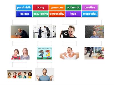 Personality traits 1/4 [words]