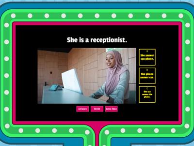 ESL L1 : Jobs and Can