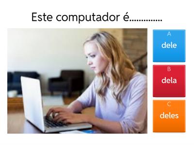 ABA Pronomes possessivos