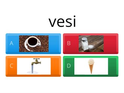 2D. Ruokasanat - Jälkiruoat, juomat ja mausteet