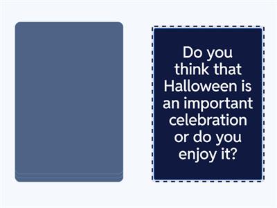 Halloween speaking part 4 B2