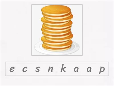 Pancake Day Vocabulary