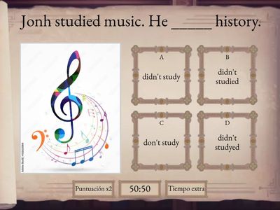 Open up 6 - Unit 2 - Past simple - regular / irregular