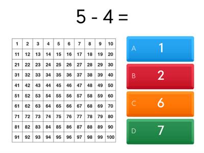 Subtraction within 20 4.22