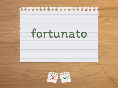 personalità / sentimenti