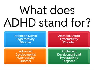 ADHD VS INTELLECTUAL DISABILITY