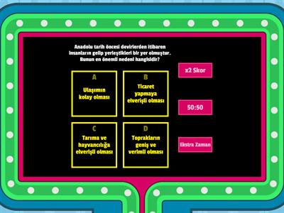 Sosyal Bilgiler :Uygarlıklar gameshow