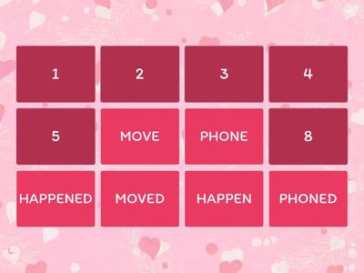 Past Simple regular verbs