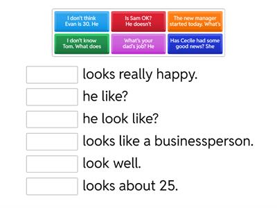 5B - Look like, look, be like