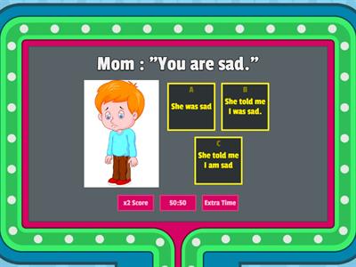 Step 17- Reported speech