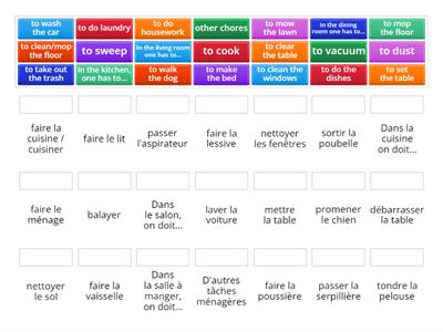 House and Home Chores 