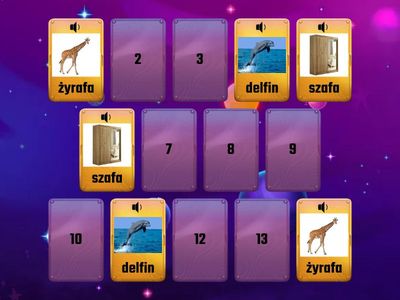 Głoska F wyrazy śródgłos-proste