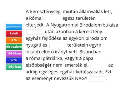 A nagy egyházszakadás 