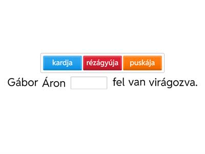 Gábor Áron rézágyúja hiányos szöveg