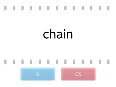 Arnold Plurals S or ES?