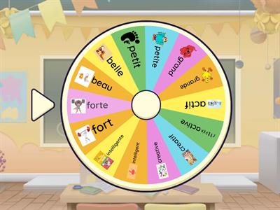 Gr 1 - les adjectifs