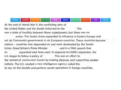 Cold War Containment