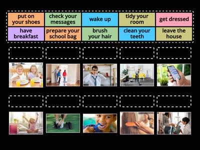 Daily routines. Prepare 6 NUS. Unit 2