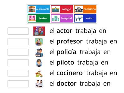 ¿Dónde trabaja?