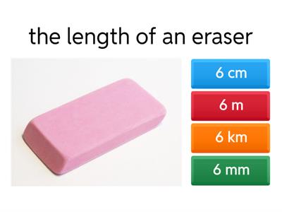 metric units ... 