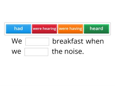 Past Simple vs. Past Continuous