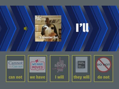 Grammar Gorge Contractions