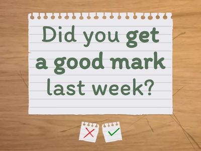 Gold Experience A2 Unit 3 Vocab Speaking