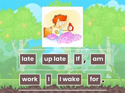 Zero conditional (rearrange)