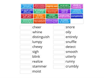 Unit 7 Intermediate words