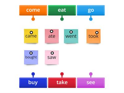 Неправильные глаголы