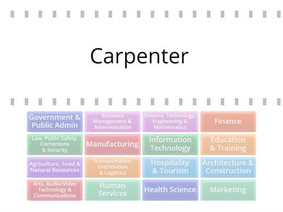Career Cluster Matching Game