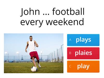 Present Simple: Affirmative and Negative.