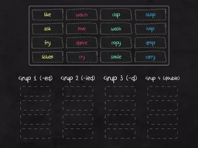 regular verbs