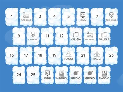 Memory GI mediana 15 coppie