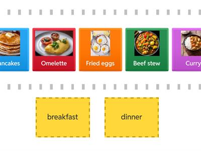 What would you like to have for ...............?