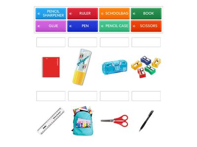 SCHOOL OBJECTS-CMA 2°A y 2°B