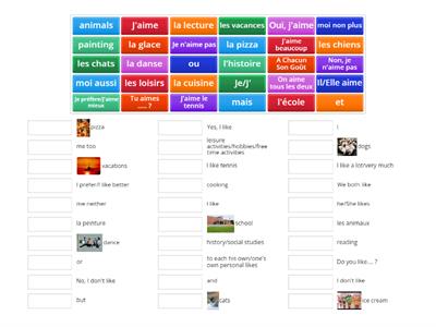 7   ACSG  Likes & Dislikes