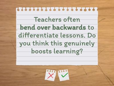 Discussion (Teachers)