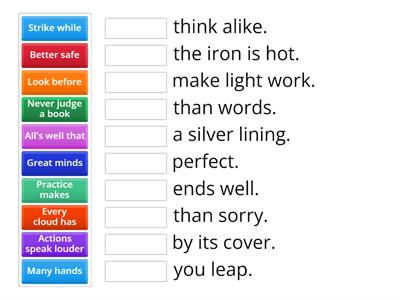 English Proverbs for English Learners