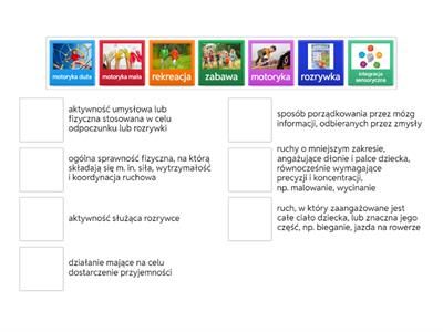 Pojęcia związane z zabawą