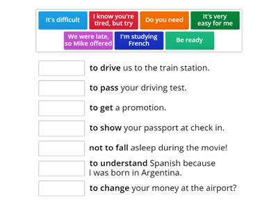 infinitive-Pre-intermediate