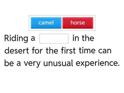 Warm-up vocabulary unit 4 